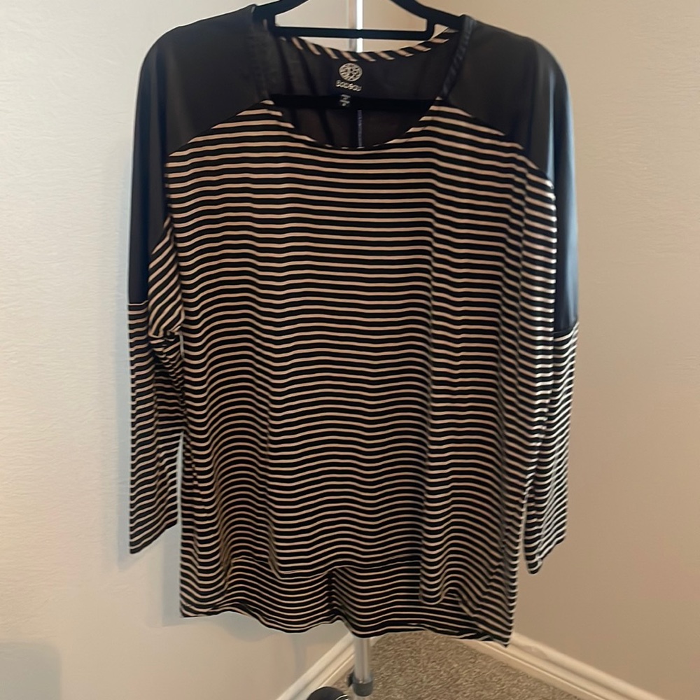 Bobeau Stripe Top